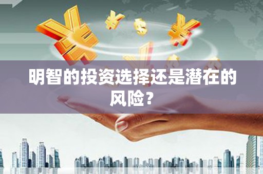 张家川明智的投资选择还是潜在的风险？