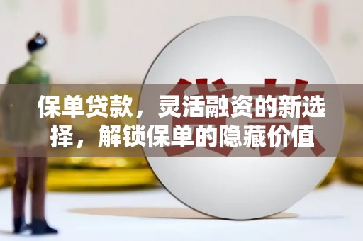 张家川保单贷款，灵活融资的新选择，解锁保单的隐藏价值