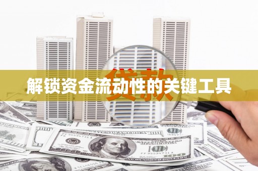 张家川解锁资金流动性的关键工具