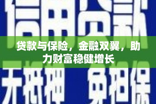 张家川贷款与保险，金融双翼，助力财富稳健增长