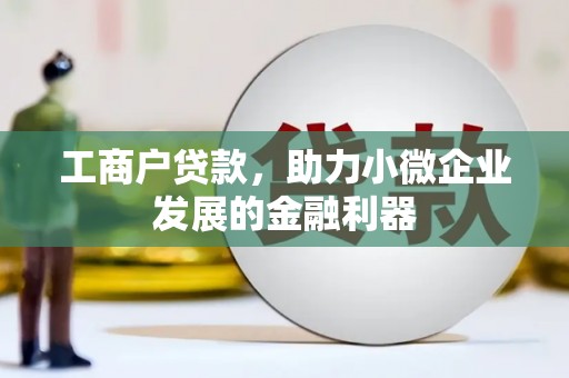 张家川工商户贷款，助力小微企业发展的金融利器