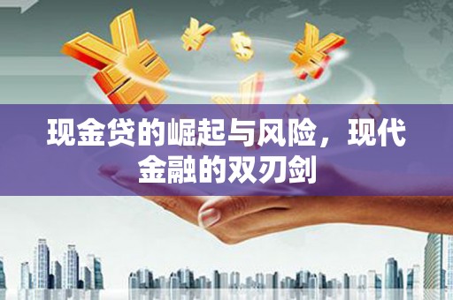 张家川现金贷的崛起与风险，现代金融的双刃剑