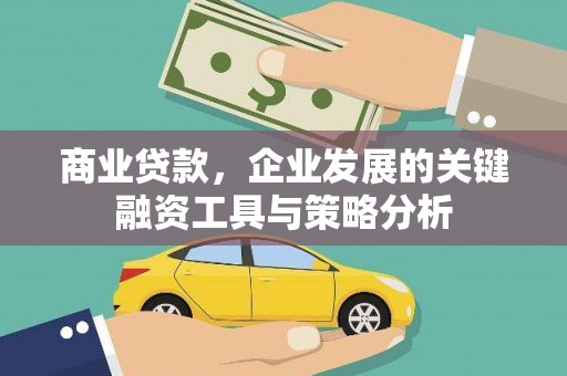 张家川商业贷款，企业发展的关键融资工具与策略分析