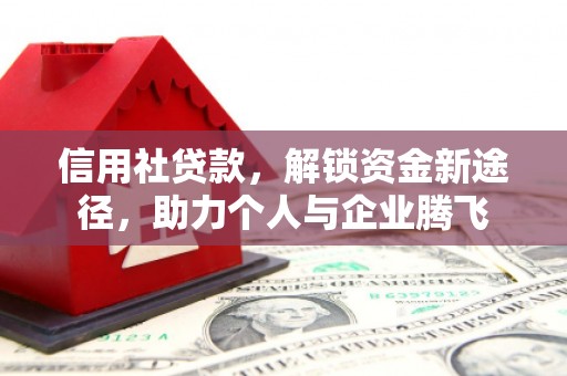张家川信用社贷款，解锁资金新途径，助力个人与企业腾飞