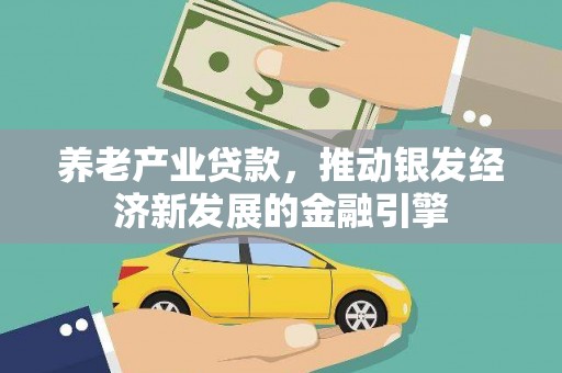 张家川养老产业贷款，推动银发经济新发展的金融引擎