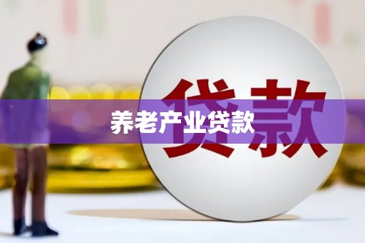 张家川养老产业贷款