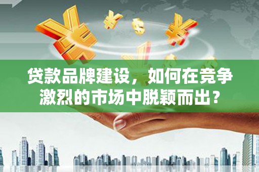 张家川贷款品牌建设，如何在竞争激烈的市场中脱颖而出？