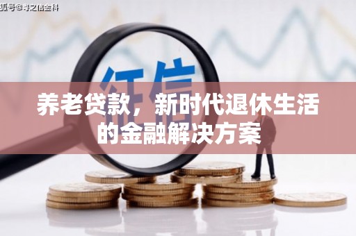 张家川养老贷款，新时代退休生活的金融解决方案