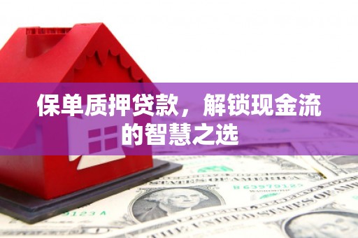 张家川保单质押贷款，解锁现金流的智慧之选