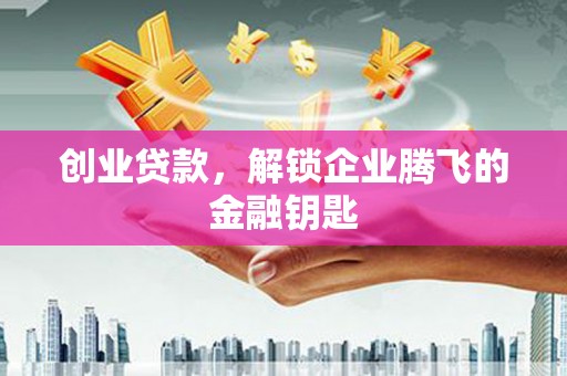 张家川创业贷款，解锁企业腾飞的金融钥匙