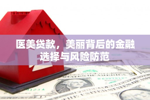 张家川医美贷款，美丽背后的金融选择与风险防范